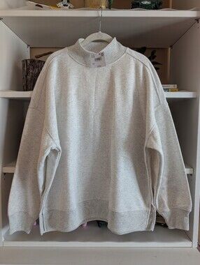 American Eagle AE Everyday Luxe Mock Neck Sweatshirt